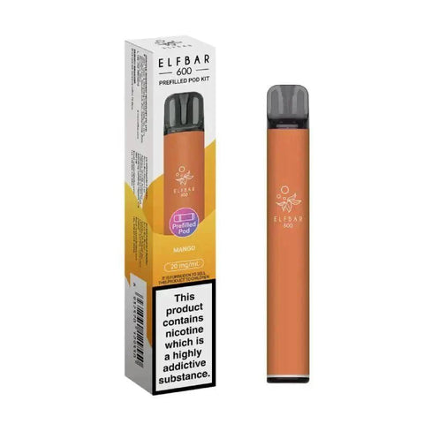 Elf Bar 600 Prefilled Pod Kit - Vaperdeals
