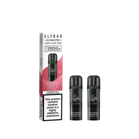 Elf Bar 600 Prefilled Replacement Pods (Pack of 2) - Vaperdeals
