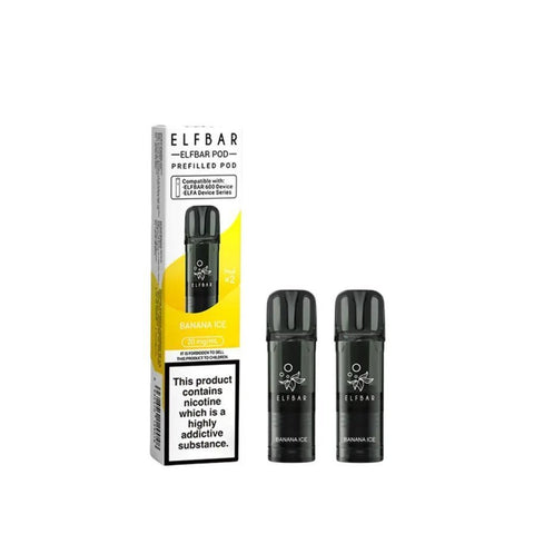 Elf Bar 600 Prefilled Replacement Pods (Pack of 2) - Vaperdeals