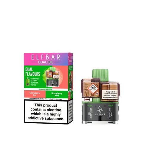 Elf Bar Dual 10K Replacement Pods - Vaperdeals