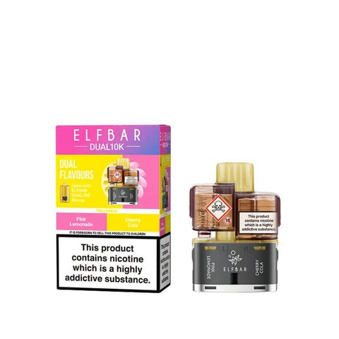 Elf Bar Dual 10K Replacement Pods - Vaperdeals