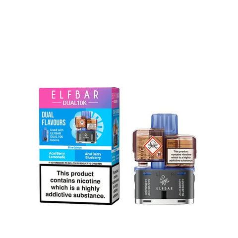 Elf Bar Dual 10K Replacement Pods - Vaperdeals