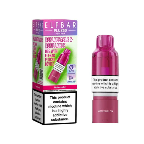 Elf Bar Plus 50 Refill Pods - Vaperdeals