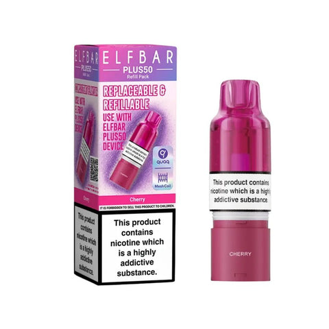 Elf Bar Plus 50 Refill Pods - Vaperdeals