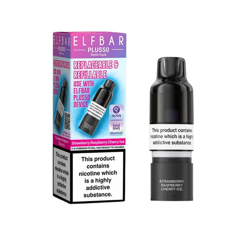 Elf Bar Plus 50 Refill Pods - Vaperdeals
