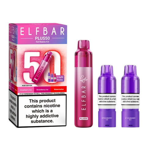 Elf Bar Plus 50 Vape Kit - Vaperdeals