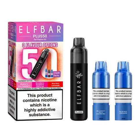 Elf Bar Plus 50 Vape Kit - Vaperdeals