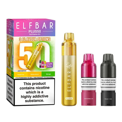 Elf Bar Plus 50 Vape Kit - Vaperdeals