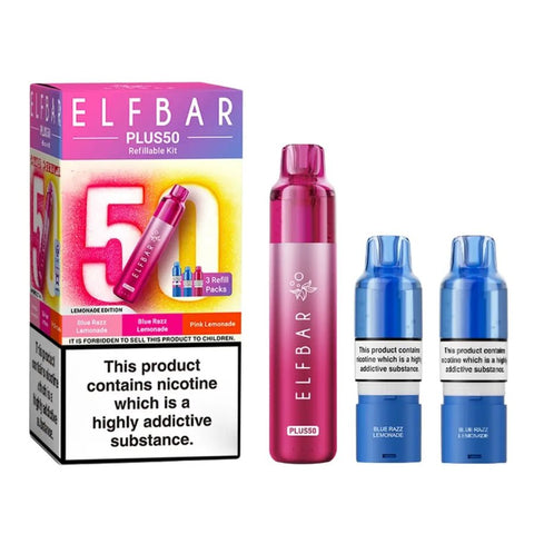 Elf Bar Plus 50 Vape Kit - Vaperdeals