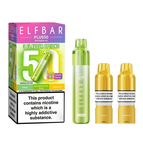 Elf Bar Plus 50 Vape Kit - Vaperdeals