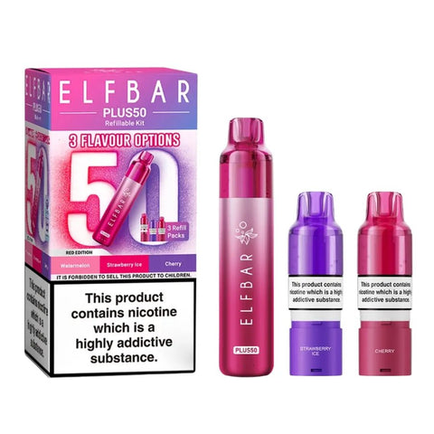 Elf Bar Plus 50 Vape Kit - Vaperdeals