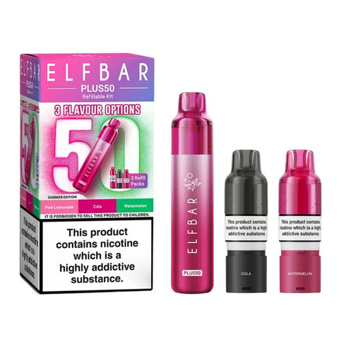 Elf Bar Plus 50 Vape Kit - Vaperdeals