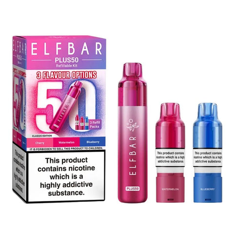Elf Bar Plus 50 Vape Kit - Vaperdeals