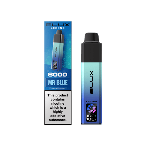 Elux Legend 8000 Pod Vape Kit Box of 5 - Vaperdeals