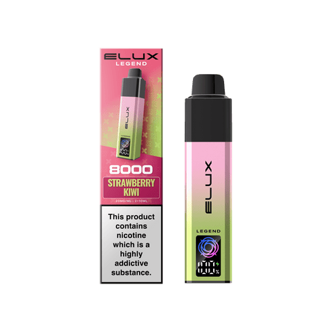 Elux Legend 8000 Pod Vape Kit Box of 5 - Vaperdeals