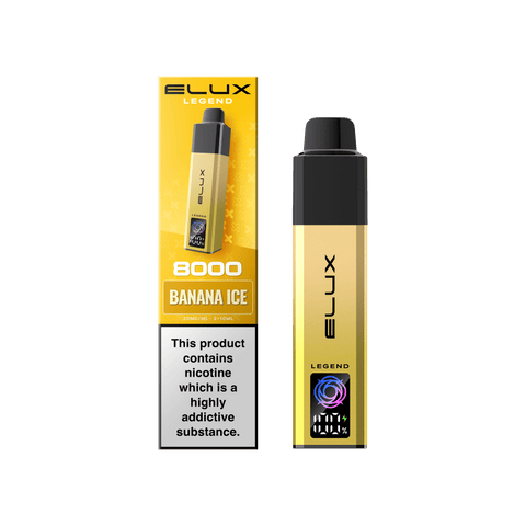 Elux Legend 8000 Pod Vape Kit Box of 5 - Vaperdeals