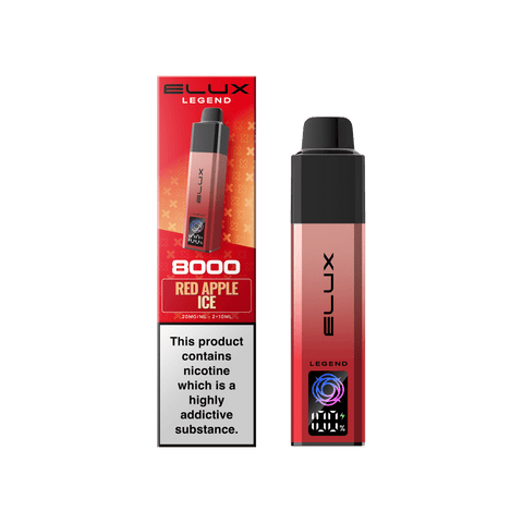 Elux Legend 8000 Pod Vape Kit Box of 5 - Vaperdeals