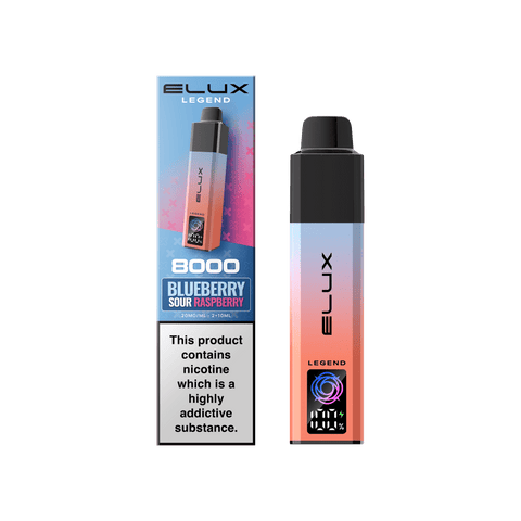 Elux Legend 8000 Pod Vape Kit Box of 5 - Vaperdeals