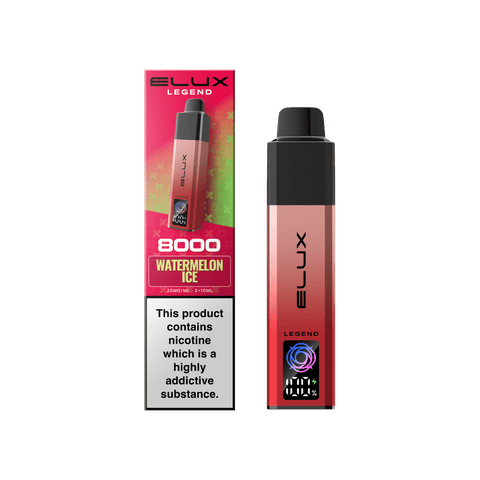 Elux Legend 8000 Pod Vape Kit Box of 5 - Vaperdeals