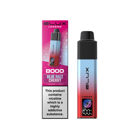 Elux Legend 8000 Pod Vape Kit Box of 5 - Vaperdeals