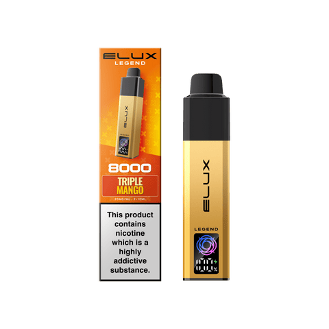 Elux Legend 8000 Pod Vape Kit Box of 5 - Vaperdeals