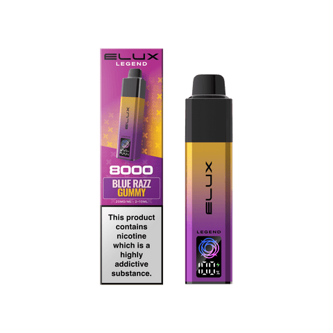 Elux Legend 8000 Pod Vape Kit Box of 5 - Vaperdeals