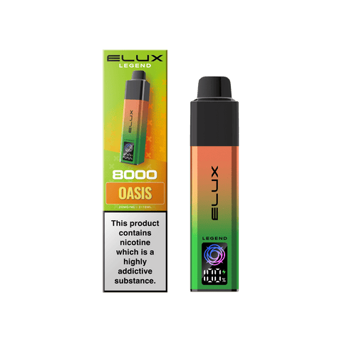 Elux Legend 8000 Pod Vape Kit Box of 5 - Vaperdeals