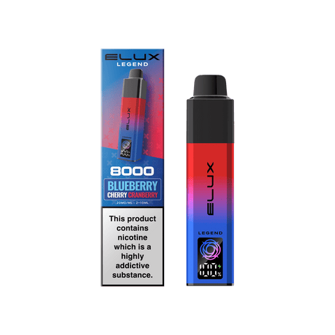 Elux Legend 8000 Pod Vape Kit Box of 5 - Vaperdeals