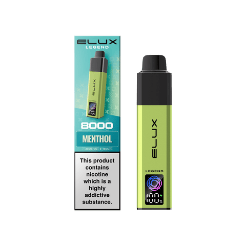 Elux Legend 8000 Pod Vape Kit Box of 5 - Vaperdeals