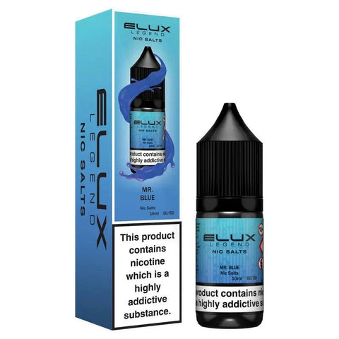 Elux Legend Nic Salts 10ml E - Liquids - 5mg Box of 10 - Vaperdeals