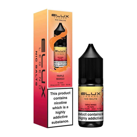 Elux Legend Nic Salts 10ml E - Liquids - 5mg Box of 10 - Vaperdeals