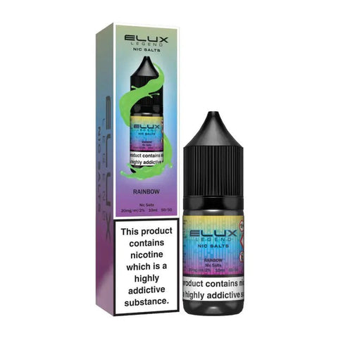 Elux Legend Nic Salts 10ml E - Liquids - 5mg Box of 10 - Vaperdeals