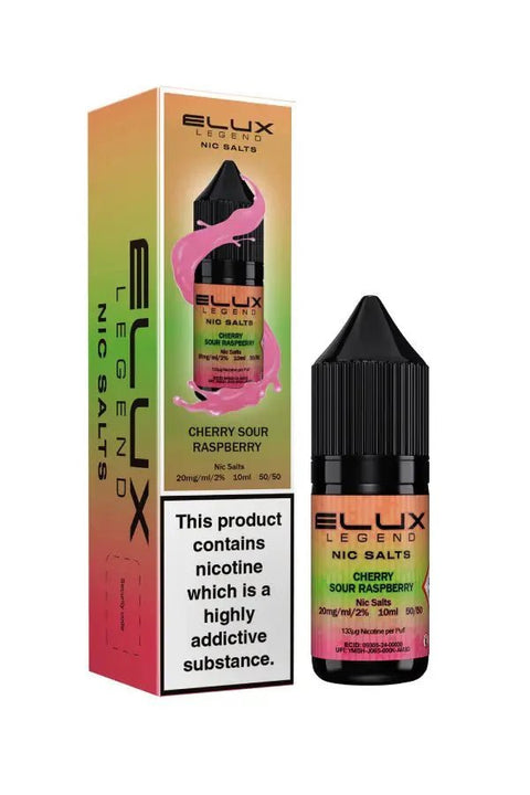 Elux Legend Nic Salts 10ml E - Liquids - 5mg Box of 10 - Vaperdeals