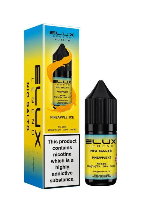 Elux Legend Nic Salts 10ml E - Liquids - 5mg Box of 10 - Vaperdeals