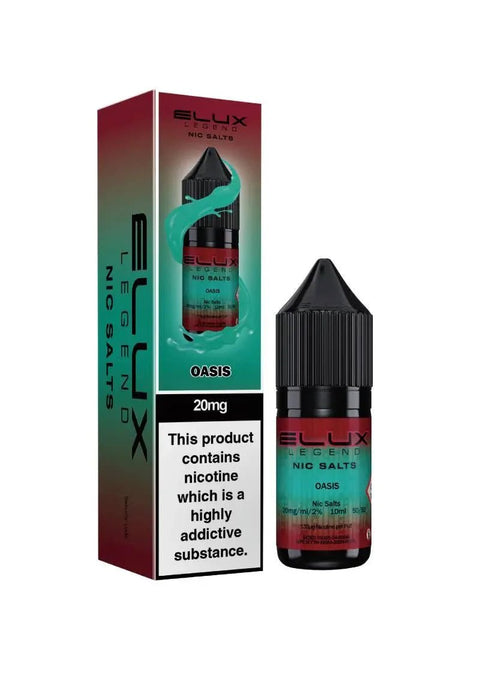 Elux Legend Nic Salts 10ml E - Liquids - 5mg Box of 10 - Vaperdeals