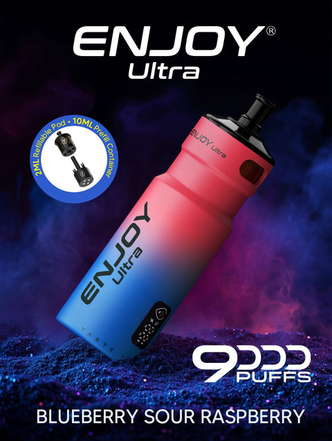 Enjoy Ultra 9000 Vape Kit Box of 5 - Vaperdeals