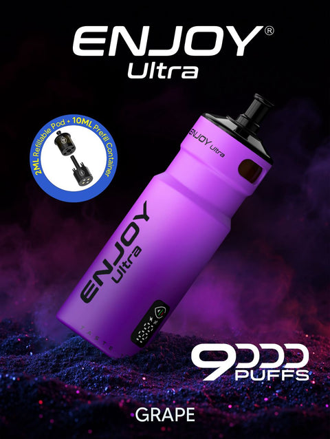 Enjoy Ultra 9000 Vape Kit Box of 5 - Vaperdeals