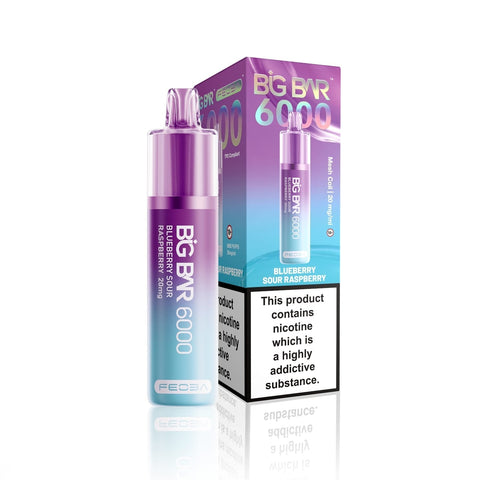 Feoba Big Bar 6000 Puffs Vape (Box of 5) - Vaperdeals