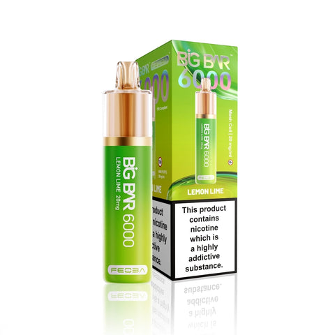 Feoba Big Bar 6000 Puffs Vape (Box of 5) - Vaperdeals