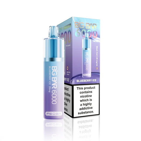Feoba Big Bar 6000 Puffs Vape (Box of 5) - Vaperdeals