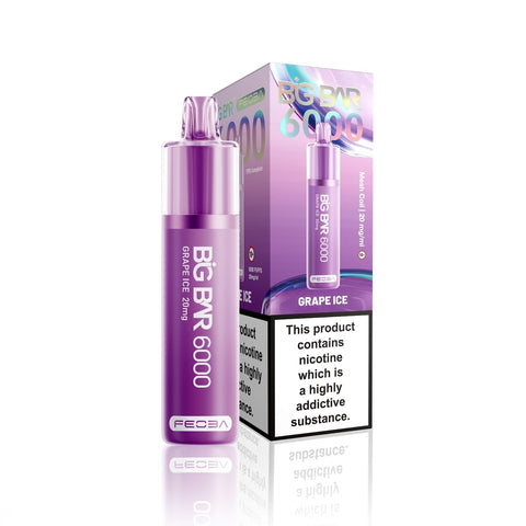 Feoba Big Bar 6000 Puffs Vape (Box of 5) - Vaperdeals