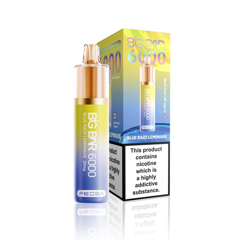 Feoba Big Bar 6000 Puffs Vape (Box of 5) - Vaperdeals