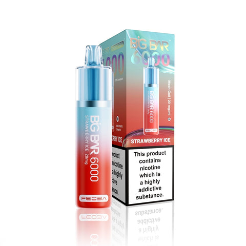 Feoba Big Bar 6000 Puffs Vape (Box of 5) - Vaperdeals