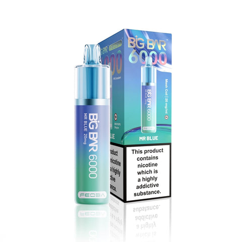 Feoba Big Bar 6000 Puffs Vape (Box of 5) - Vaperdeals