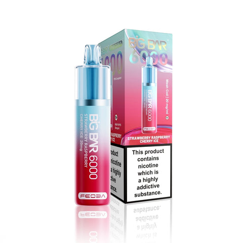 Feoba Big Bar 6000 Puffs Vape (Box of 5) - Vaperdeals