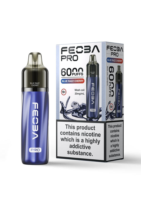 Feoba Pro 6000+ Prefilled Pod Vape Box of 5 - Vaperdeals