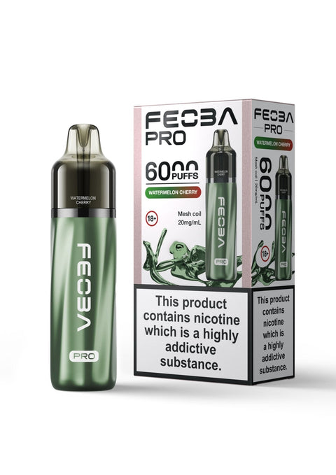 Feoba Pro 6000+ Prefilled Pod Vape Box of 5 - Vaperdeals