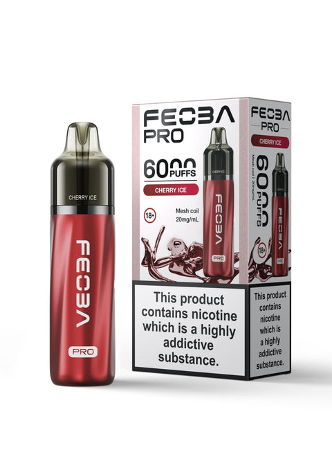 Feoba Pro 6000+ Prefilled Pod Vape Box of 5 - Vaperdeals