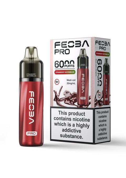 Feoba Pro 6000+ Prefilled Pod Vape Box of 5 - Vaperdeals