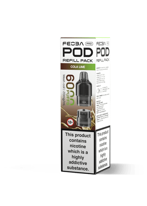 Feoba Pro 6000 Replacement Pods Box of 5 - Vaperdeals